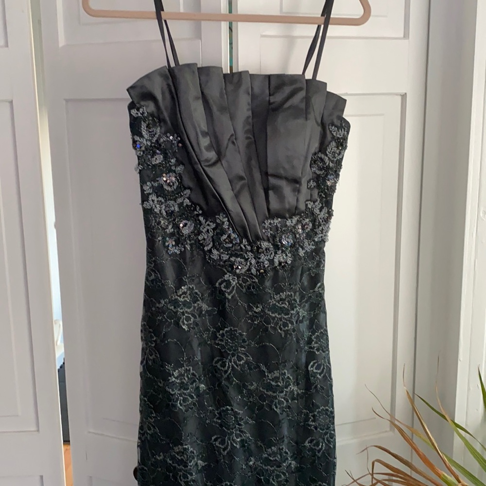 Gorgeous Teal Mermaid Prom Dress